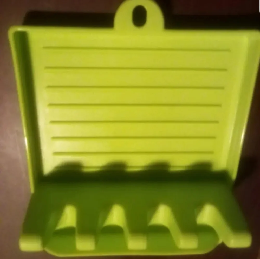 Gray Utensil & Lid Holder - New